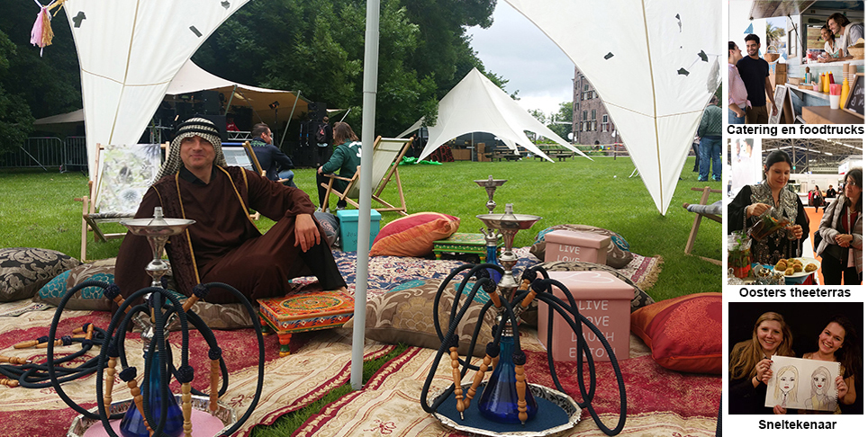 Shisha lounge Arabisch Thema